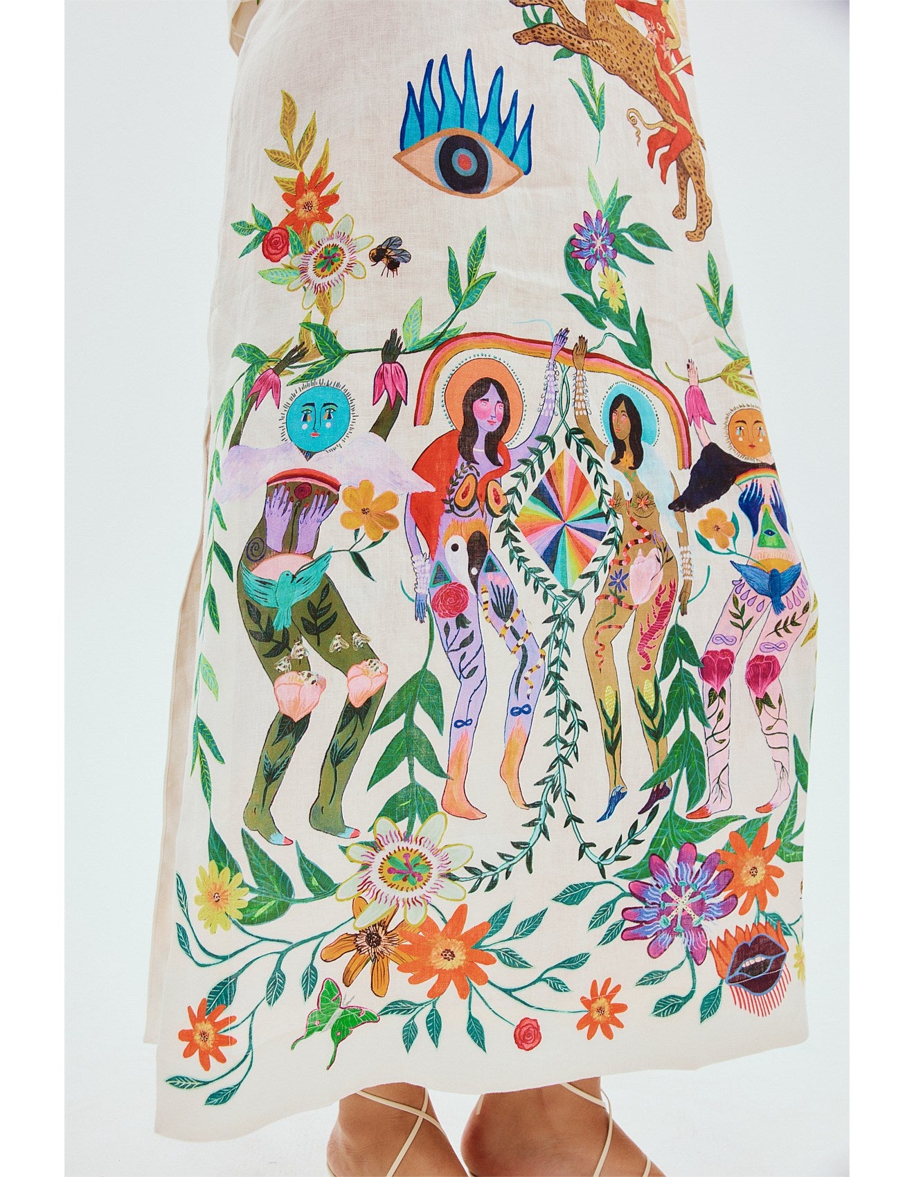 ALEMAIS - Meagan midi dress