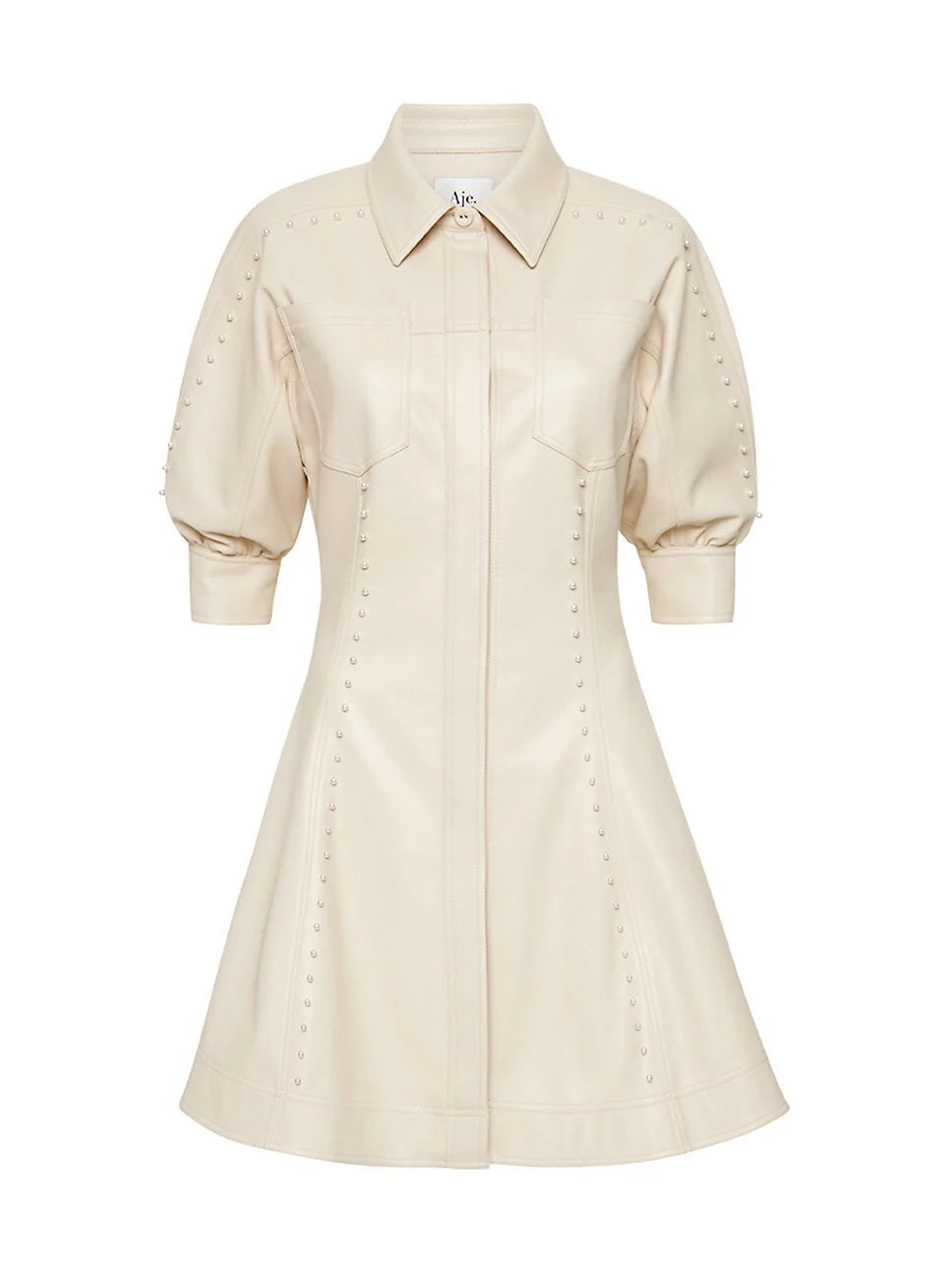 AJE - Claire Pearl Mini Dress
