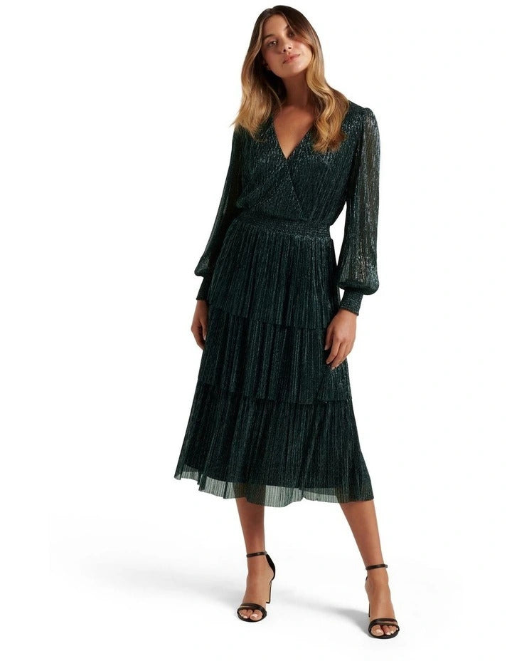 FOREVER NEW - Winifred Plisse Ocean Rentals Boutique FOREVER NEW - Winifred Plisse Ocean Rentals Boutique