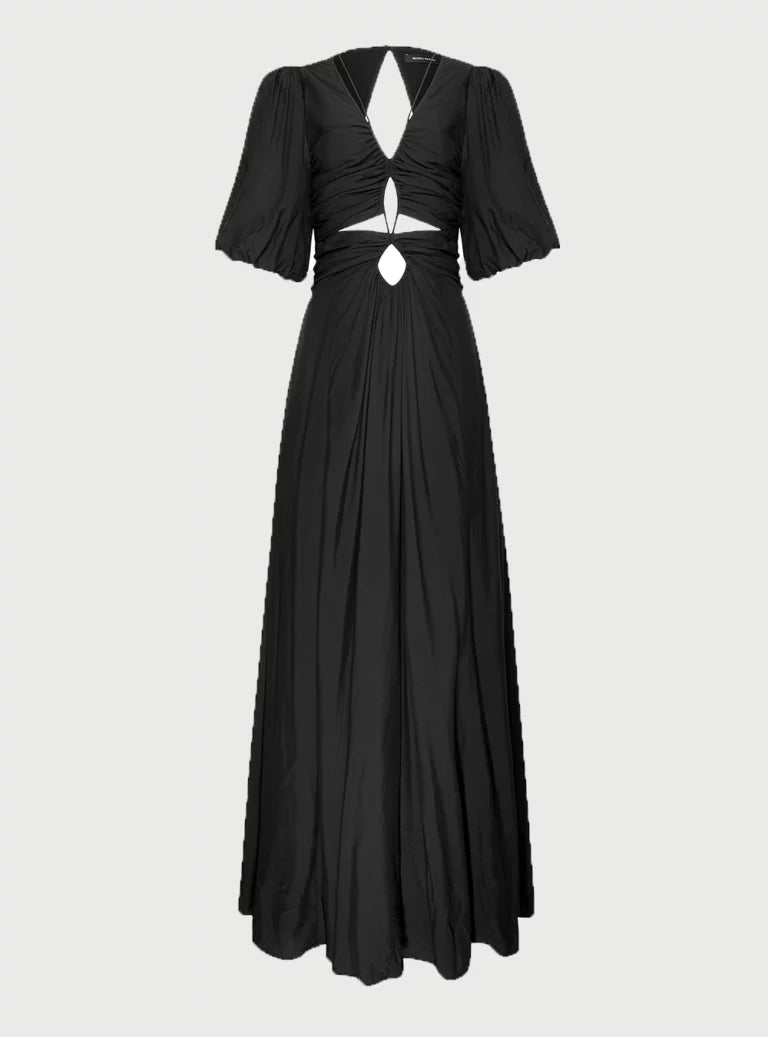 MAGALI PASCAL- Black Palladi Maxi Dress