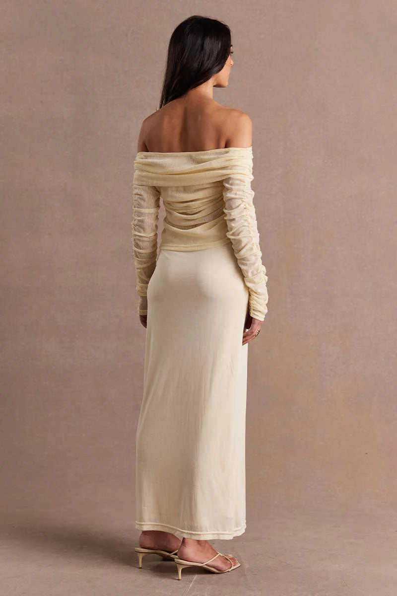 SOVERE STUDIO - Rise Mesh Dress