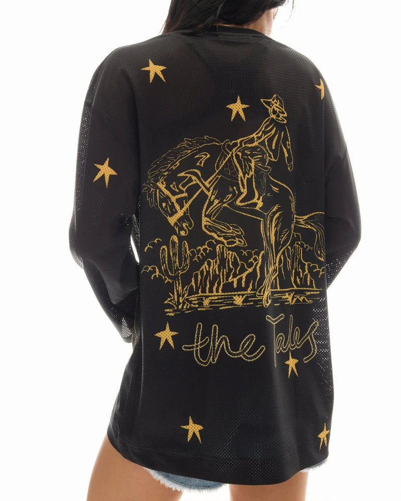 Cowboy Long Sleeve Football Jersey - The Tales