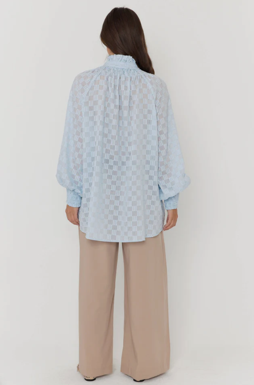 Alexandra Australia - REAN Blouse - Light Blue