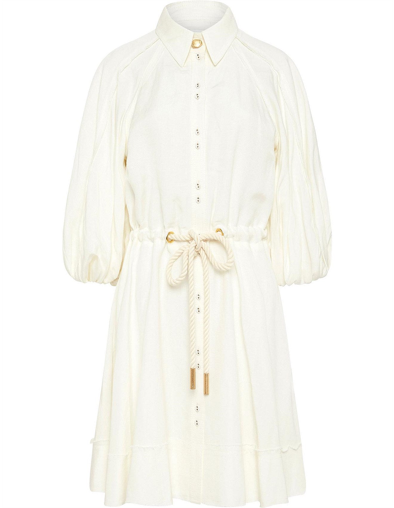 AJE - Estate Belted Shirt Dress