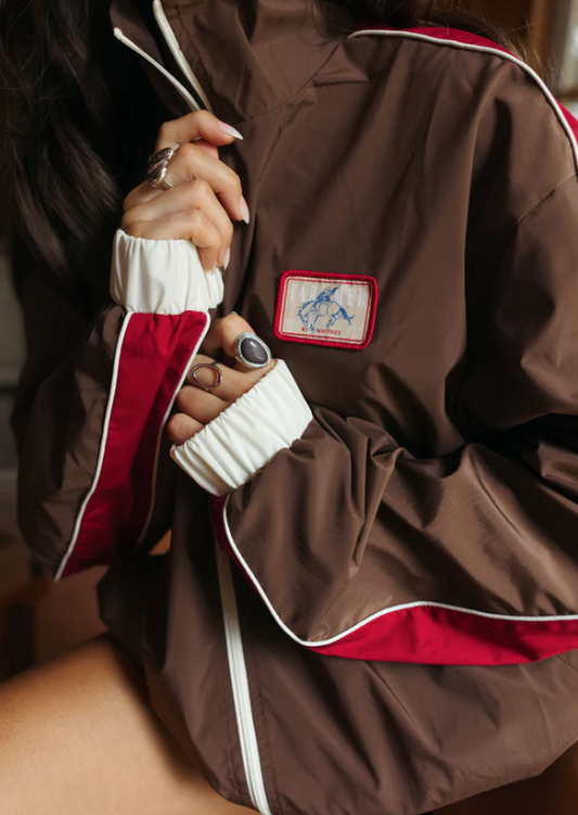 FAR MER By Whitney - Bronc Patch Windbreaker