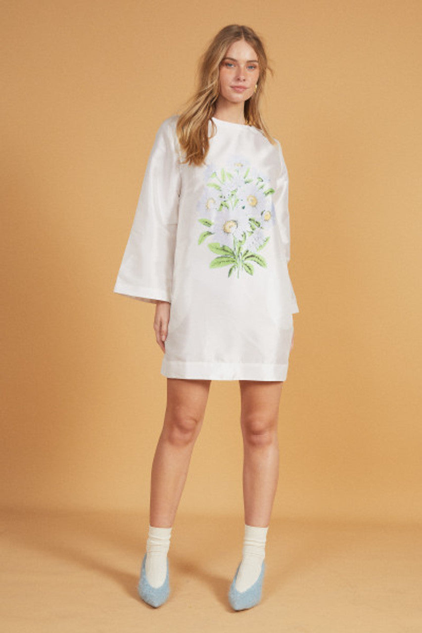 BOHEMIAN TRADERS - Bouquet Mini shift dress