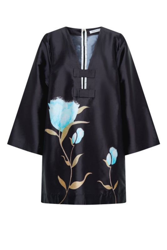 BOHEMIAN TRADERS - Tulips Shift Mini Dress