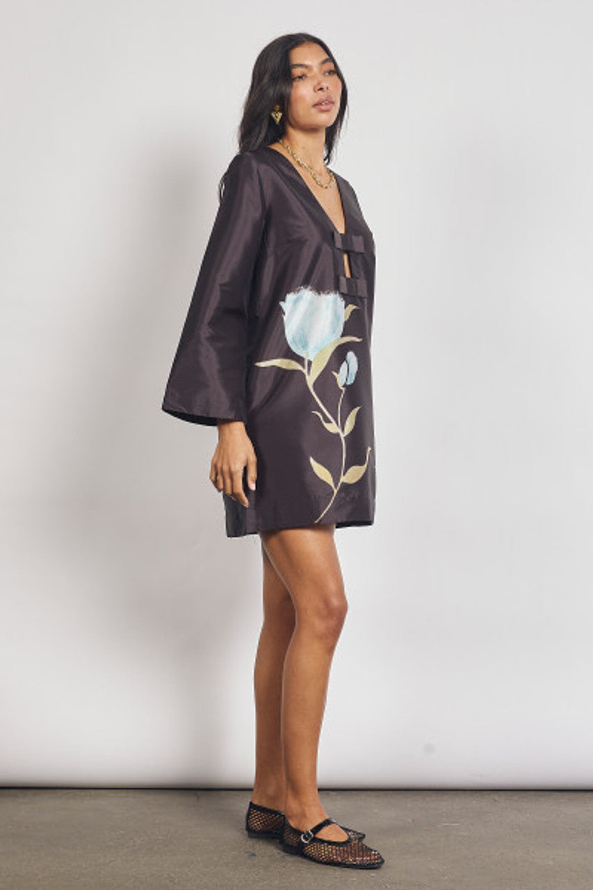 BOHEMIAN TRADERS - Tulips Shift Mini Dress