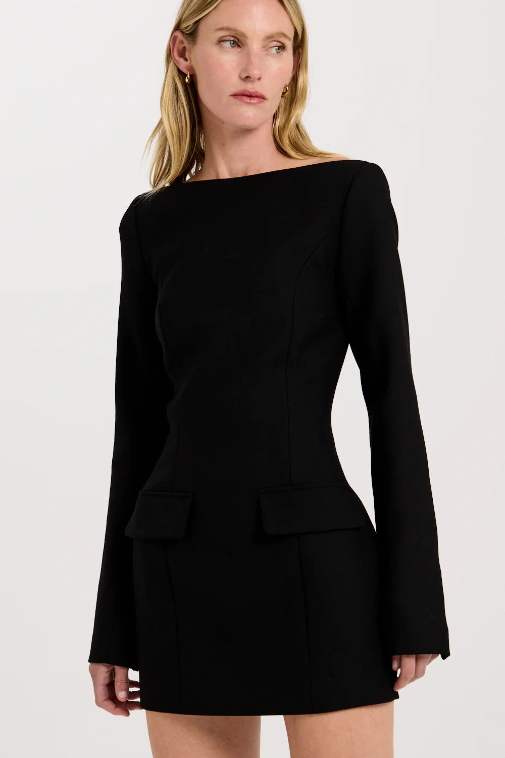 henne black mini dress Henne Patrizia Mini Dress Black Size 12
