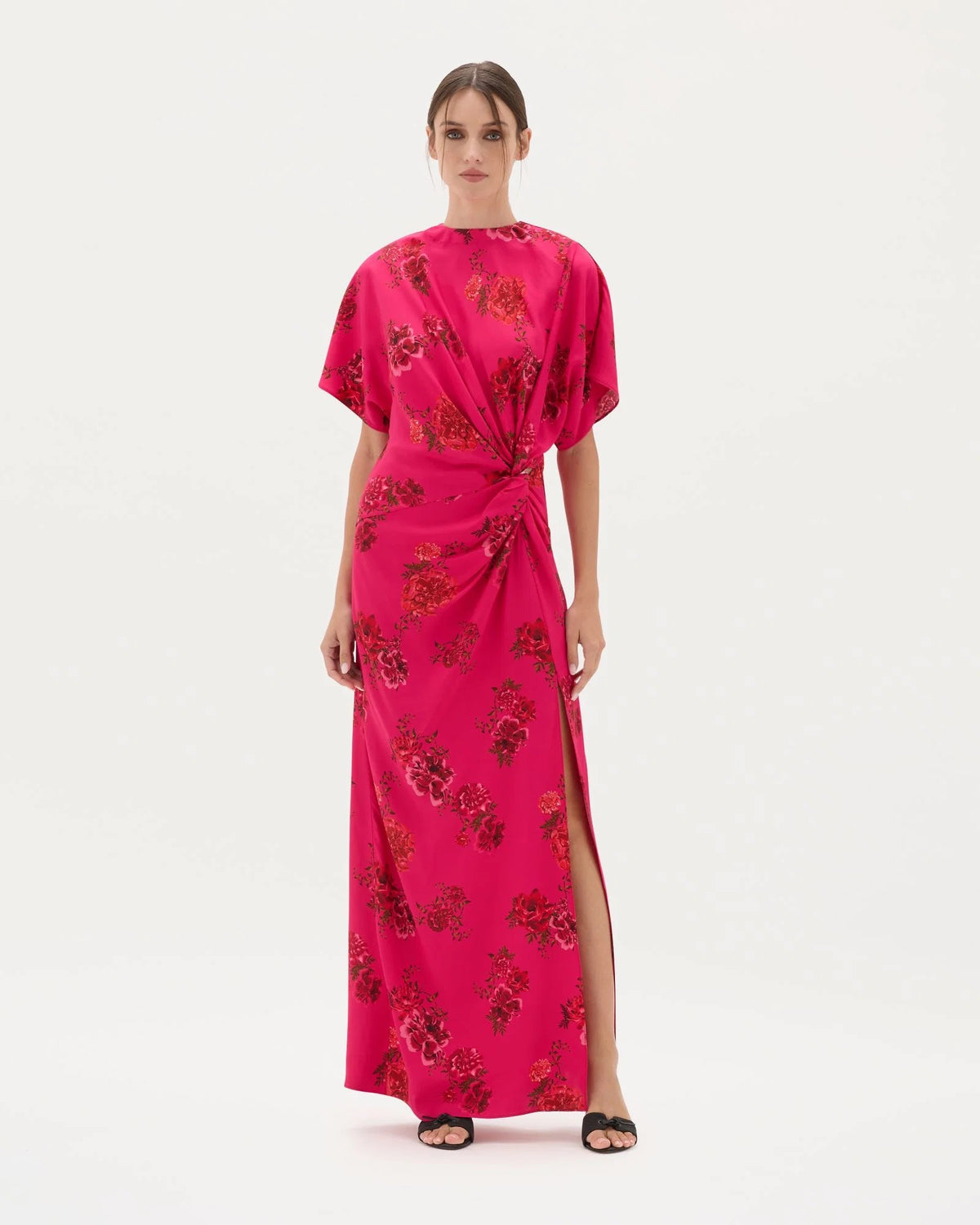 MUMA.WORLD - Magenta Bloom Zaira Dress