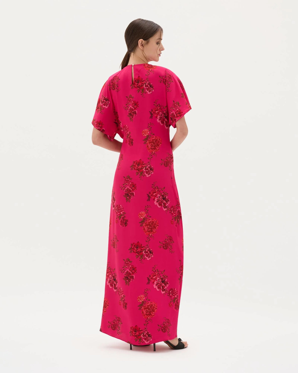 MUMA.WORLD - Magenta Bloom Zaira Dress
