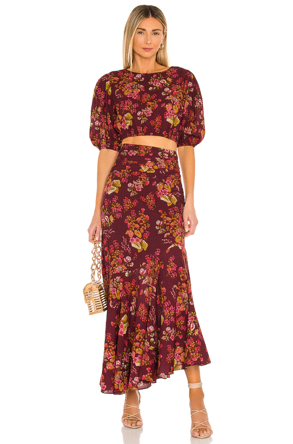 PEONY - Renaissance Crop and Ruched Skirt