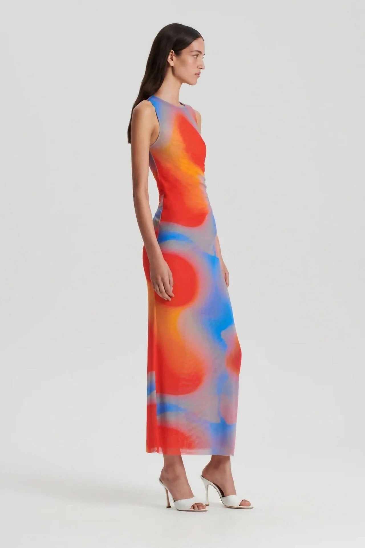 SCANLAN THEODORE - Italian watercolours print dress