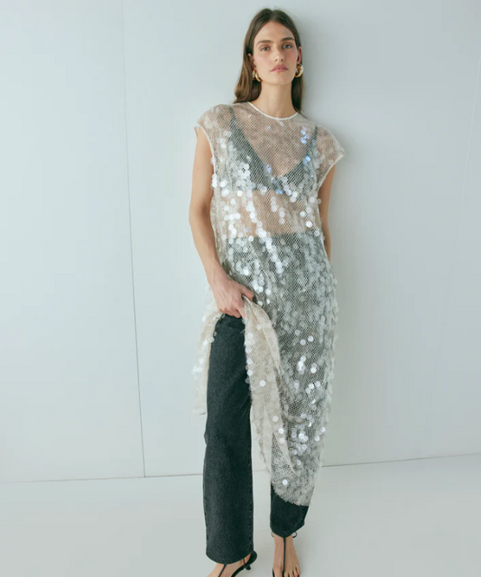 VRG GRL- Astrid Sequin Dress
