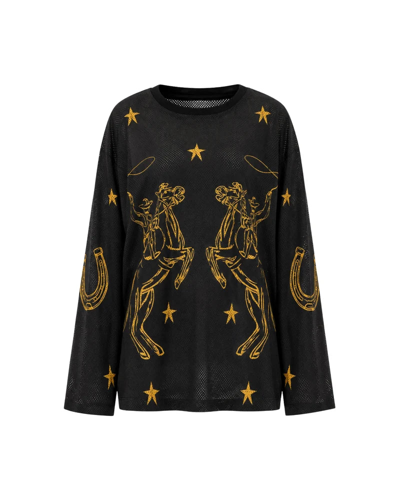 Cowboy Long Sleeve Football Jersey - The Tales