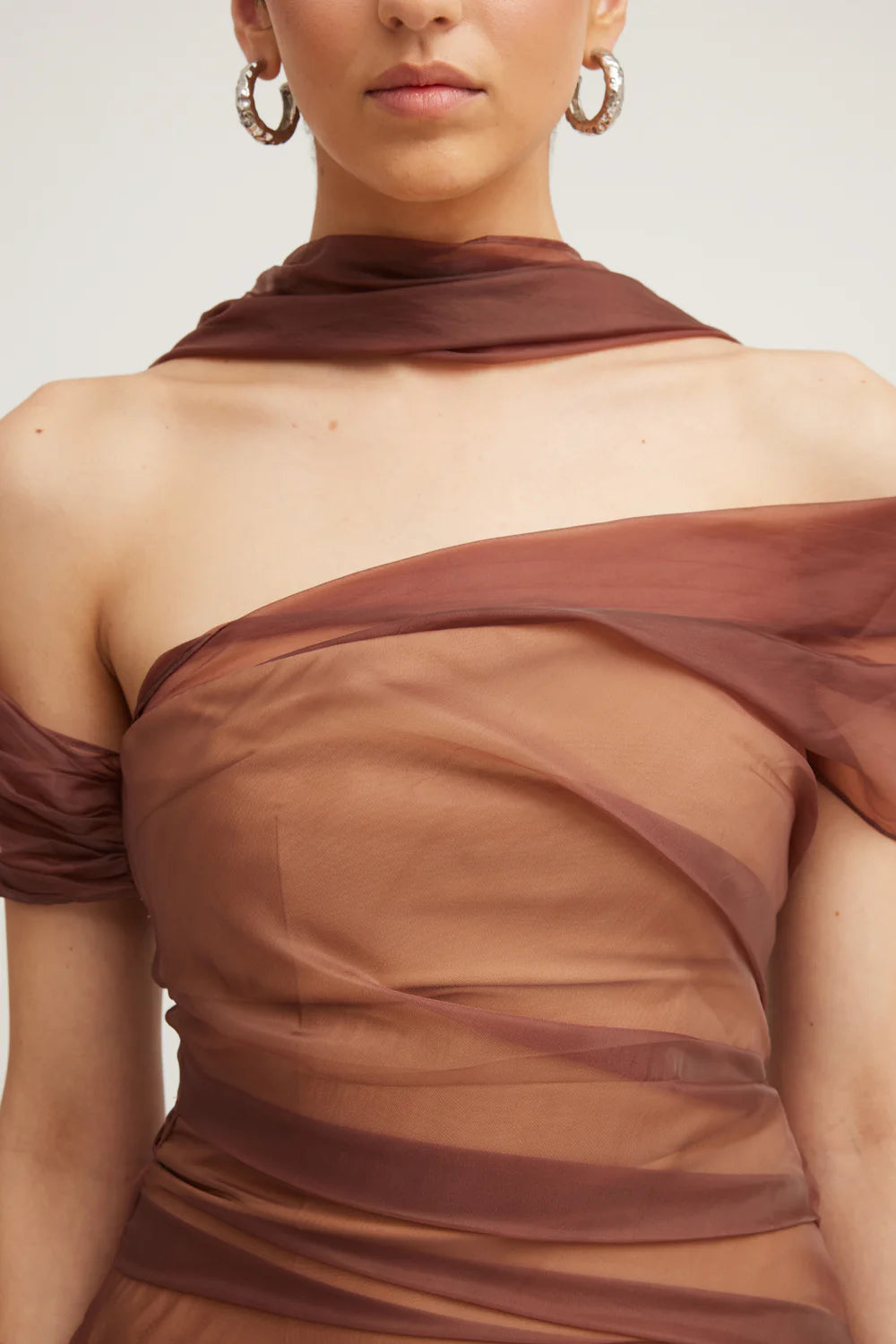 Tojha Dress - Marceline Asymmetrical Mai Dress