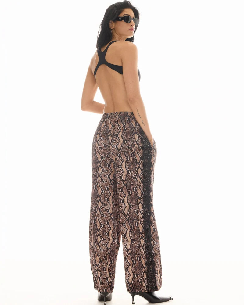 Frida Snake Tuxedo Lace Pants - The Tales