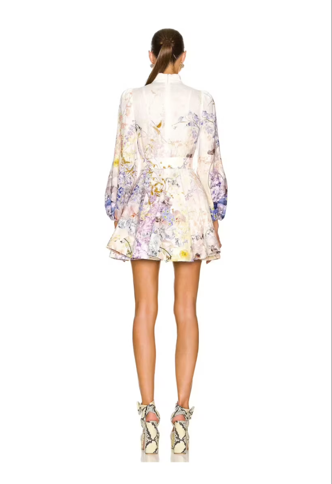 ZIMMERMANN - Rhythmic Buttoned Mini dress