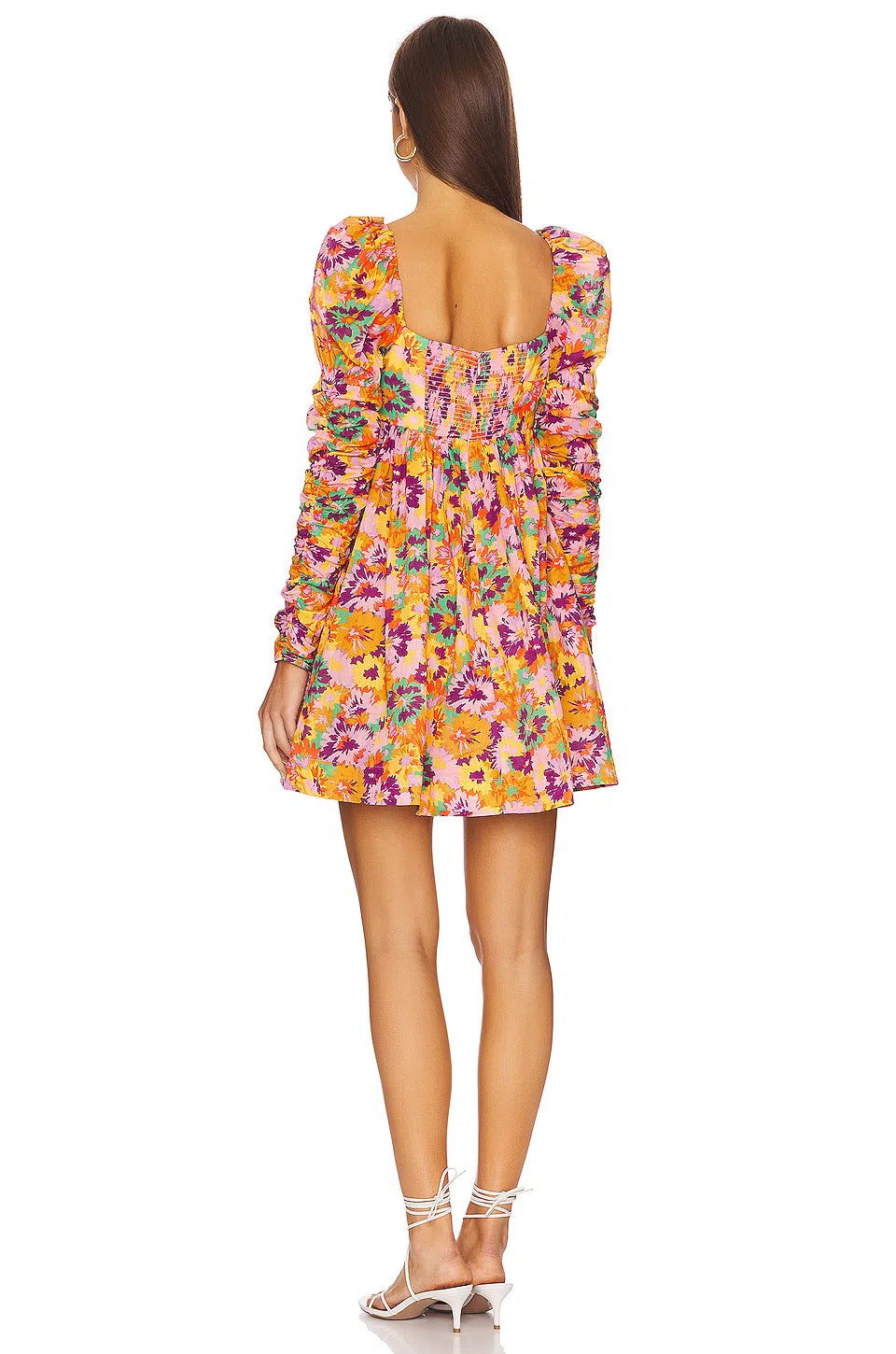 ZIMMERMAN - Violet Twist Front Mini Dress