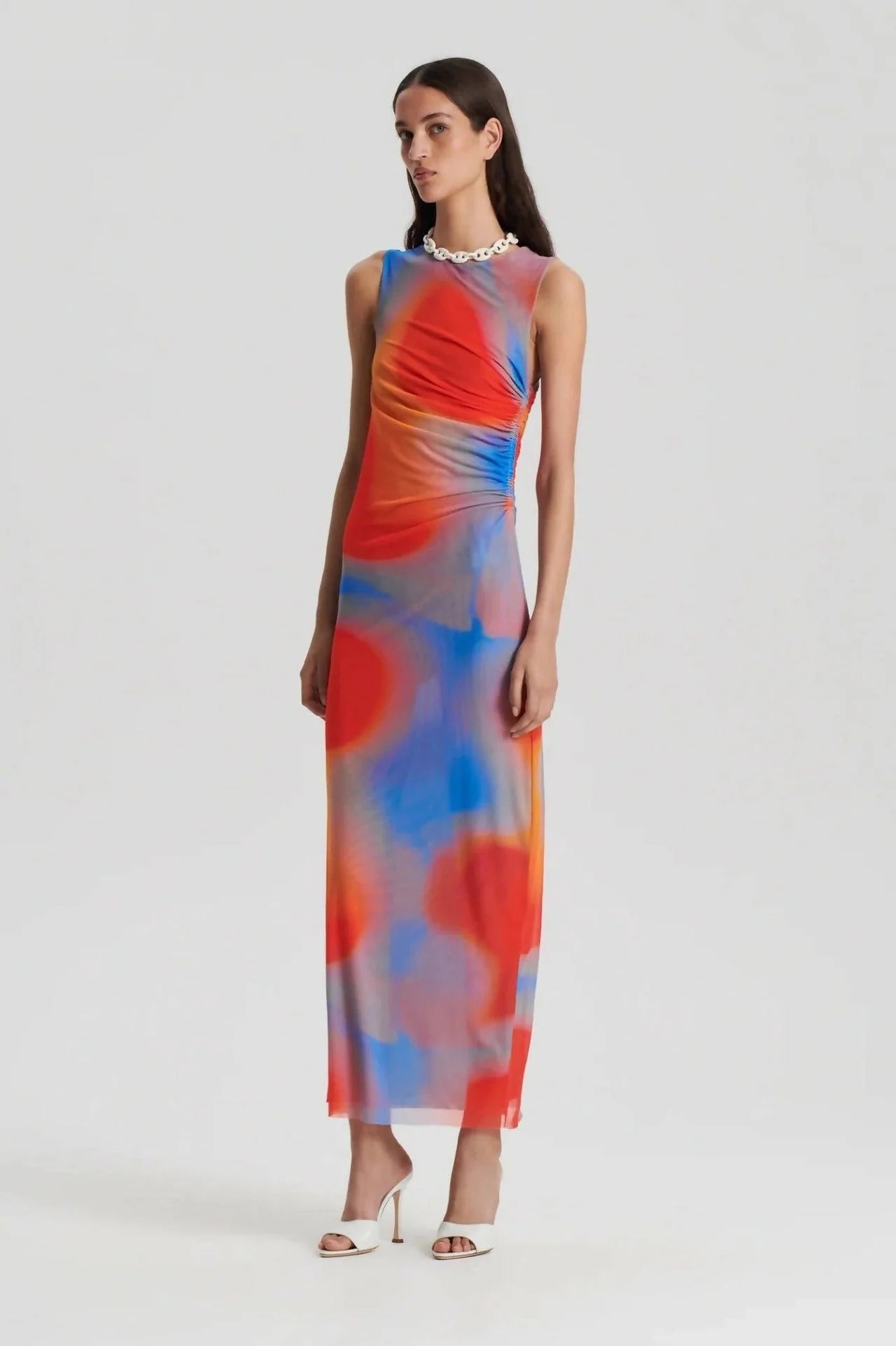 SCANLAN THEODORE - Italian watercolours print dress